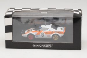 Lancia Stratos Rally #8 Livieratos / Manolis Acropolis Rally 1978 Minichamps 1:43 430781208 Kov – obrázek 5 z 5