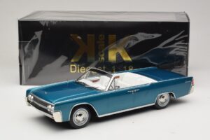 Lincoln Continental Convertible Tyrkysová Metalíza KK-Scale 1:18 KKDC181524 Kov – obrázek 7 z 7
