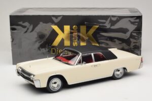 Lincoln Continental Convertible Bílý John F. Kennedy KK-Scale 1:18 KKDC181523 Kov – obrázek 7 z 7