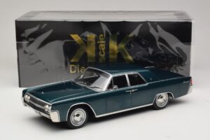 Lincoln Continental Tmavě Zelená Metalíza Matrix Reloaded & Revolutions KK-Scale 1:18 KKDC181481 Kov – obrázek 6 z 6
