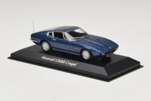 Maserati Ghibli Modrá Metalíza Maxichamps 1:43 940123321 Kov – obrázek 3 z 5