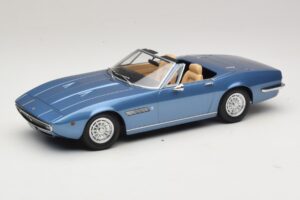 Maserati Ghibli Spyder Světle Modrá Metalíza KK-Scale 1:18 KKDC181304 Kov