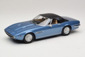 Maserati Ghibli Spyder Světle Modrá Metalíza KK-Scale 1:18 KKDC181304 Kov – obrázek 2 z 7