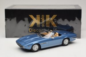 Maserati Ghibli Spyder Světle Modrá Metalíza KK-Scale 1:18 KKDC181304 Kov – obrázek 7 z 7