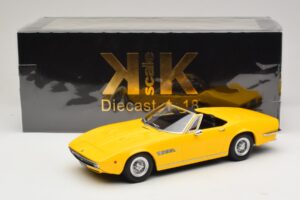Maserati Ghibli Spyder Žlutý KK-Scale 1:18 KKDC181303 Kov – obrázek 7 z 7