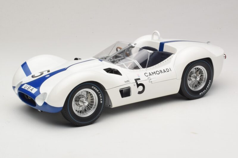 Maserati Tipo 61 #5 Camoradi S. Moss / D. Gurney 1000km Nurburgring Winner 1960 Minichamps 1:12 120601205 Kov
