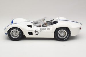 Maserati Tipo 61 #5 Camoradi S. Moss / D. Gurney 1000km Nurburgring Winner 1960 Minichamps 1:12 120601205 Kov – obrázek 4 z 8