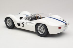 Maserati Tipo 61 #5 Camoradi S. Moss / D. Gurney 1000km Nurburgring Winner 1960 Minichamps 1:12 120601205 Kov – obrázek 7 z 8