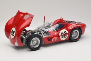 Maserati Tipo 61 #98 C. Shelby Times Mirror GP For Sportscars 1960 Minichamps 1:12 120601298 Kov – obrázek 2 z 8