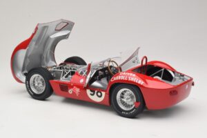 Maserati Tipo 61 #98 C. Shelby Times Mirror GP For Sportscars 1960 Minichamps 1:12 120601298 Kov – obrázek 5 z 8