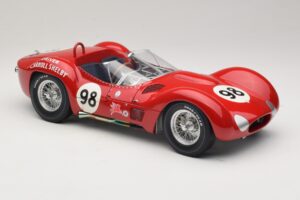 Maserati Tipo 61 #98 C. Shelby Times Mirror GP For Sportscars 1960 Minichamps 1:12 120601298 Kov – obrázek 6 z 8