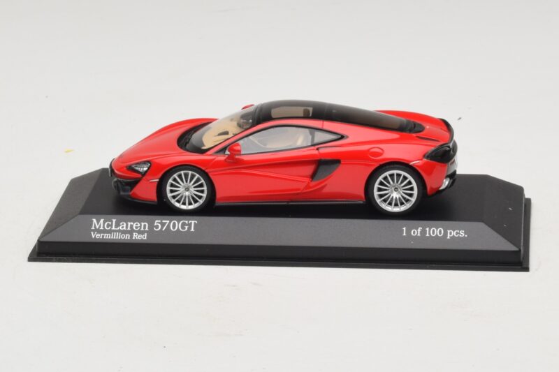 McLaren 570GT Vermillion Red Minichamps 1:43 537154522 Kov