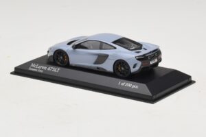 McLaren 675LT Ceramic Grey Minichamps 1:43 537154420 Kov – obrázek 3 z 5