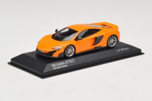 McLaren 675LT Oranžový Minichamps 1:43 537154421 Kov – obrázek 2 z 5