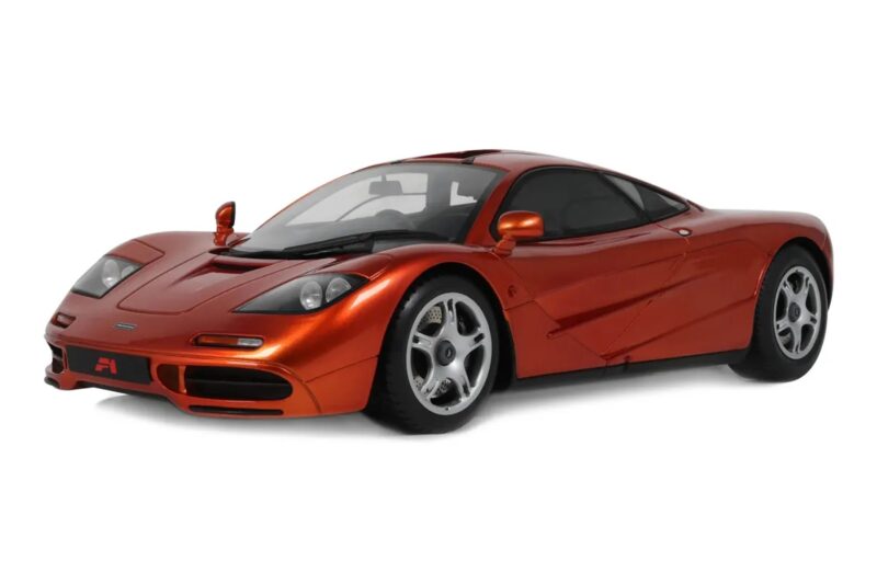 McLaren F1 Mansour Orange GT Spirit 1:18 GT977 Pryskyřice