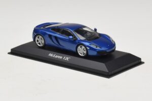 McLaren MP4-12C Blue Metallic Maxichamps 1:43 940133021 Kov – obrázek 3 z 5