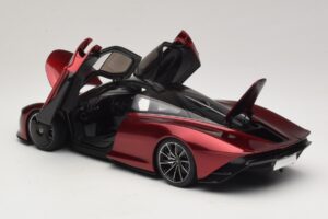 McLaren Speedtail Volcano Red AUTOart 1:18 76087 Kompozit – obrázek 5 z 8