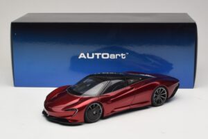 McLaren Speedtail Volcano Red AUTOart 1:18 76087 Kompozit – obrázek 8 z 8