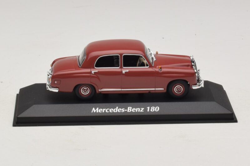 Mercedes 180 W120 Červený Maxichamps 1:43 940033101 Kov