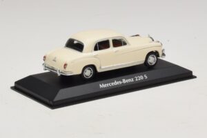 Mercedes 220 S W180 Bílý Maxichamps 1:43 940033000 Kov – obrázek 2 z 5