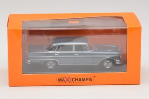 Mercedes 300 SE W112 Lang Modrá Metalíza Maxichamps 1:43 940035200 Kov – obrázek 5 z 5