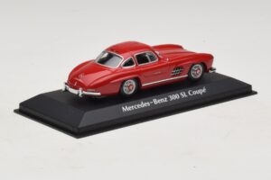 Mercedes 300 SL W198 Červený Maxichamps 1:43 940039001 Kov – obrázek 2 z 5