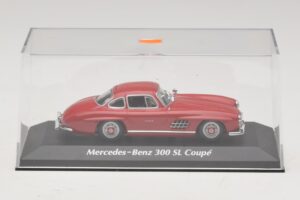Mercedes 300 SL W198 Červený Maxichamps 1:43 940039001 Kov – obrázek 4 z 5