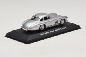 Mercedes 300 SL W198 Stříbrný Maxichamps 1:43 940039000 Kov – obrázek 2 z 5