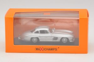 Mercedes 300 SL W198 Stříbrný Maxichamps 1:43 940039000 Kov – obrázek 5 z 5