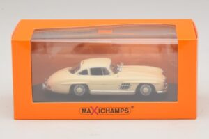 Mercedes 300 SL W198 Bílý Maxichamps 1:43 940039002 Kov – obrázek 5 z 5