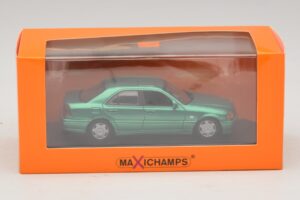 Mercedes C-Class W202 Zelená Metalíza Maxichamps 1:43 940037061 Kov – obrázek 5 z 5