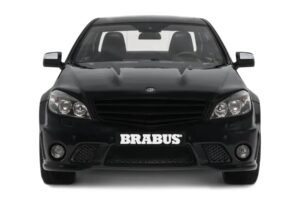 Mercedes C63 AMG W204 Brabus B63S Obsidian Black GT Spirit 1:18 GT582 Pryskyřice – obrázek 4 z 5