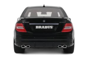 Mercedes C63 AMG W204 Brabus B63S Obsidian Black GT Spirit 1:18 GT582 Pryskyřice – obrázek 5 z 5