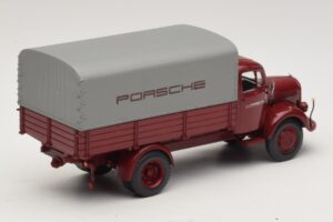 Mercedes L3500 Valník Porsche Minichamps 1:43 439350027 Kov – obrázek 2 z 7