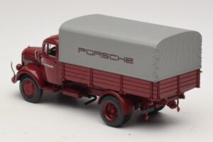 Mercedes L3500 Valník Porsche Minichamps 1:43 439350027 Kov – obrázek 5 z 7