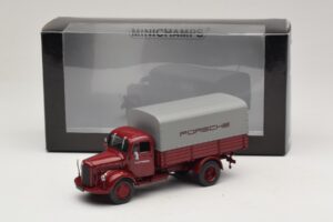 Mercedes L3500 Valník Porsche Minichamps 1:43 439350027 Kov – obrázek 7 z 7