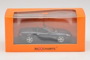 Mercedes SL R230 Modrá Metalíza Maxichamps 1:43 940037531 Kov – obrázek 5 z 5