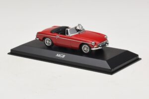 MG MGB Mk1 Červený Maxichamps 1:43 940131030 Kov – obrázek 3 z 5