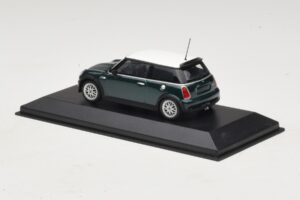 Mini Cooper One R50 Aero Green S Bílou Střechou Minichamps 1:43 MINI011 Kov – obrázek 3 z 5