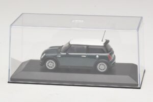 Mini Cooper One R50 Aero Green S Bílou Střechou Minichamps 1:43 MINI011 Kov – obrázek 4 z 5