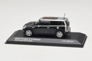Mini Cooper S Clubman R55 Zelený Stříbrný Minichamps 1:43 431138670 Kov