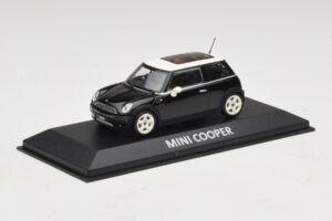 Mini Cooper S R53 Černý S Panoramatickou Střechou Minichamps 1:43 MINI022 Kov – obrázek 2 z 4
