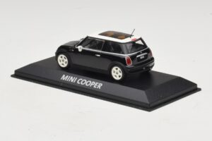 Mini Cooper S R53 Černý S Panoramatickou Střechou Minichamps 1:43 MINI022 Kov – obrázek 3 z 4