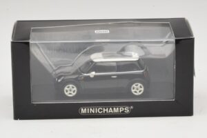 Mini Cooper S R53 Černý S Panoramatickou Střechou Minichamps 1:43 MINI022 Kov – obrázek 4 z 4