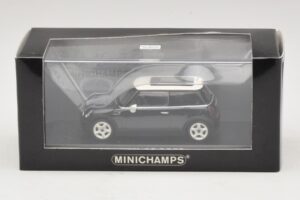 Mini Cooper S R53 Tmavě Zelený S Panoramatickou Střechou Minichamps 1:43 MINI015 Kov – obrázek 4 z 4