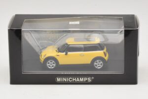 Mini Cooper S R53 Liquid Yellow S Panoramatickou Střechou Minichamps 1:43 MINI013 Kov – obrázek 4 z 4