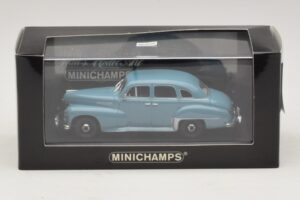 Opel Kapitän Modrý Minichamps 1:43 430043308 Kov – obrázek 5 z 5