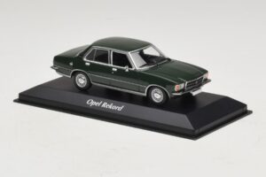 Opel Rekord D Tmavě Zelený Maxichamps 1:43 940044001 Kov – obrázek 3 z 5