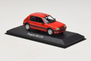 Peugeot 205 GTi Červený Maxichamps 1:43 940112300 Kov – obrázek 3 z 5
