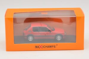 Peugeot 205 GTi Červený Maxichamps 1:43 940112300 Kov – obrázek 5 z 5